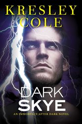 Book cover: Dark Skye, by Kresley Cole (preview)