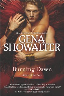 Book cover: Burning Dawn (Book 3 of Angels of the Dark) by Gena Showalter (preview)