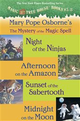 Book cover: Magic Tree House Books 5-8 Ebook Collection, by Mary Pope Osborne (preview)