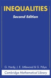 Book cover: Inequalities, by G. H. Hardy (preview)