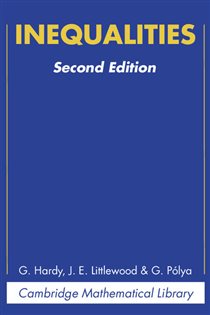 Book cover: Inequalities, by G. H. Hardy (preview)