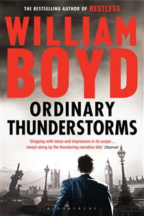 Book cover: Ordinary Thunderstorms, by William Boyd (preview)