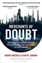 Book cover: Merchants of Doubt, by Naomi Oreskes (preview)