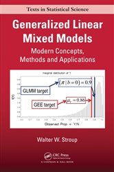 Book cover: Generalized Linear Mixed Models, by Walter W. Stroup (preview)