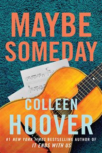 Book cover: Maybe Someday, by Colleen Hoover (preview)
