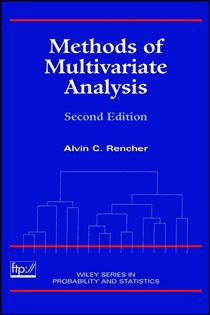 Book cover: Methods of Multivariate Analysis, by Alvin C. Rencher (preview)