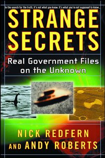 Book cover: Strange Secrets, by Nick Redfern (preview)