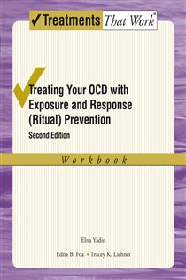 Book cover: Treating Your OCD with Exposure and Response (Ritual) Prevention Therapy, by Elna Yadin (preview)