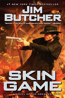 Book cover: Skin Game (Book 15 of Dresden Files) by Jim Butcher (preview)