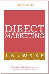 Book cover: Direct Marketing In A Week, by Patrick Forsyth (preview)