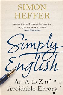 Book cover: Simply English, by Simon Heffer (preview)
