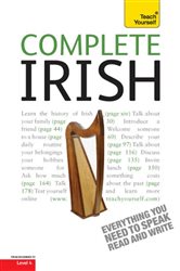 Book cover: Complete Irish Beginner to Intermediate Book and Audio Course, by Diarmuid O Se (preview)
