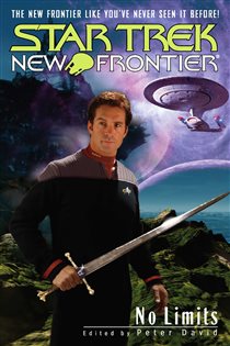 Book cover: Star Trek: New Frontier: No Limits Anthology, edited by Peter David (preview)