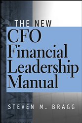 Book cover: The New CFO Financial Leadership Manual, by Steven M. Bragg (preview)