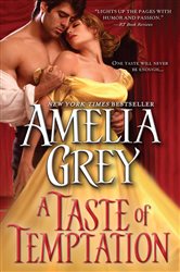 Book cover: A Taste of Temptation, by Amelia Grey (preview)