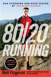 Book cover: 80/20 Running, by Matt Fitzgerald (preview)