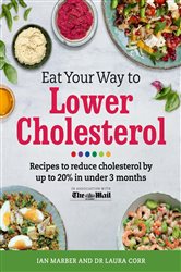 Book cover: Eat Your Way To Lower Cholesterol, by Ian Marber (preview)