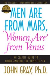 Book cover: Men Are from Mars, Women Are from Venus, by John Gray (preview)