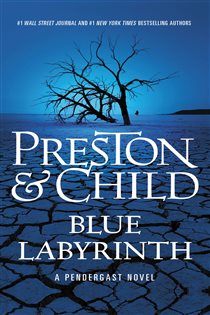 Book cover: Blue Labyrinth (Book 14 of Agent Pendergast Series) by Douglas Preston (preview)