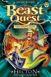 Book cover: Hecton the Body Snatcher (Book 45 of Beast Quest) by Adam Blade (preview)