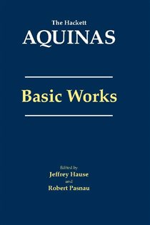 Book cover: Aquinas: Basic Works, by Thomas Aquinas (preview)