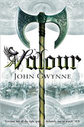 Book cover: Valour, by John Gwynne (preview)