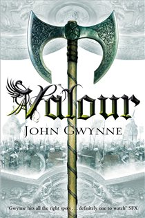 Book cover: Valour, by John Gwynne (preview)