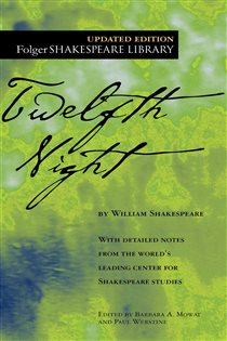 Book cover: Twelfth Night, by William Shakespeare (preview)