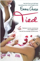 Book cover: Tied, by Emma Chase (preview)