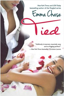 Book cover: Tied, by Emma Chase (preview)