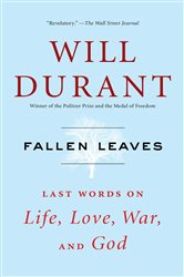 Book cover: Fallen Leaves, by Will Durant (preview)