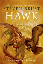 Book cover: Hawk (Book 14 of Vlad Taltos) by Steven Brust (preview)