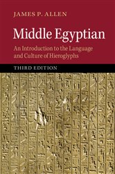 Book cover: Middle Egyptian, by James P. Allen (preview)