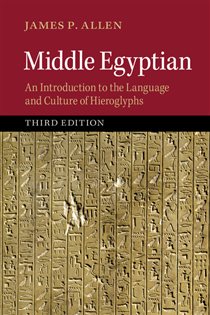Book cover: Middle Egyptian, by James P. Allen (preview)
