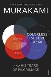 Book cover: Colorless Tsukuru Tazaki and His Years of Pilgrimage, translated by Philip Gabriel (preview)