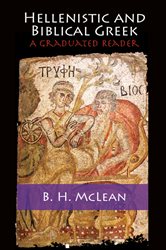 Book cover: Hellenistic and Biblical Greek, by B. H. McLean (preview)