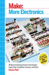 Book cover: Make: More Electronics, by Charles Platt (preview)
