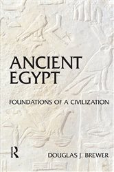 Book cover: Ancient Egypt, by Douglas J. Brewer (preview)