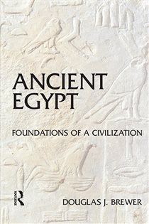 Book cover: Ancient Egypt, by Douglas J. Brewer (preview)