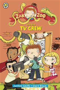 Book cover: Zak Zoo and the TV Crew (Book 7 of Zak Zoo) by Justine Smith (preview)