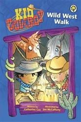Book cover: Wild West Walk, illustrated by Jan Mccafferty (preview)