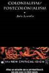 Book cover: Colonialism/Postcolonialism, by Ania  Loomba (preview)