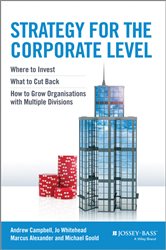 Book cover: Strategy for the Corporate Level, by Andrew Campbell (preview)