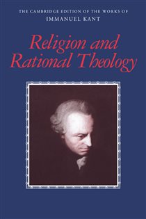 Book cover: Religion and Rational Theology, by Immanuel Kant (preview)