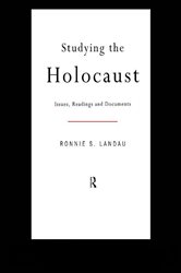 Book cover: Studying the Holocaust, by Ronnie Landau (preview)