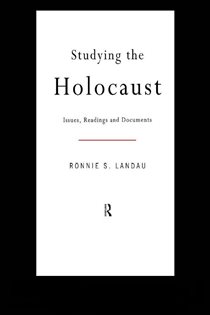 Book cover: Studying the Holocaust, by Ronnie Landau (preview)