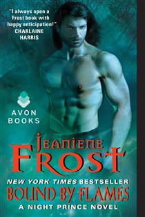 Book cover: Bound by Flames (Book 3 of Night Prince) by Jeaniene Frost (preview)