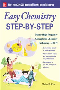 Book cover: Easy Chemistry Step-by-Step, by Marian DeWane (preview)
