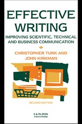 Book cover: Effective Writing, by John Kirkman (preview)