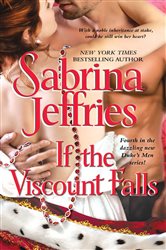 Book cover: If the Viscount Falls, by Sabrina Jeffries (preview)